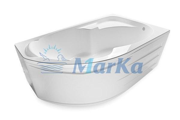 Ванна акриловая"DIANA" (160х100) правый комплект "1Marka"