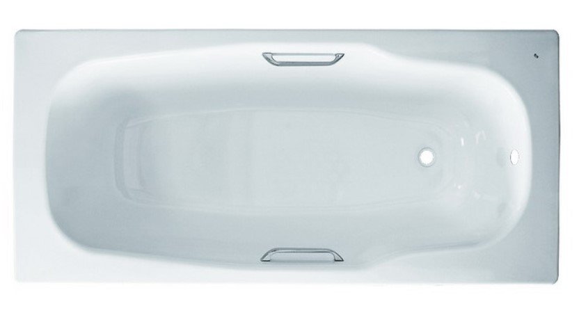 Ванна стальная Atlatica180*80 HG с ручками (BLB) 