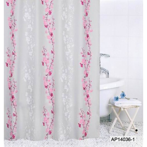 Штора для ванны Blossom Falling (розовый) 180*200 ch-14036/1