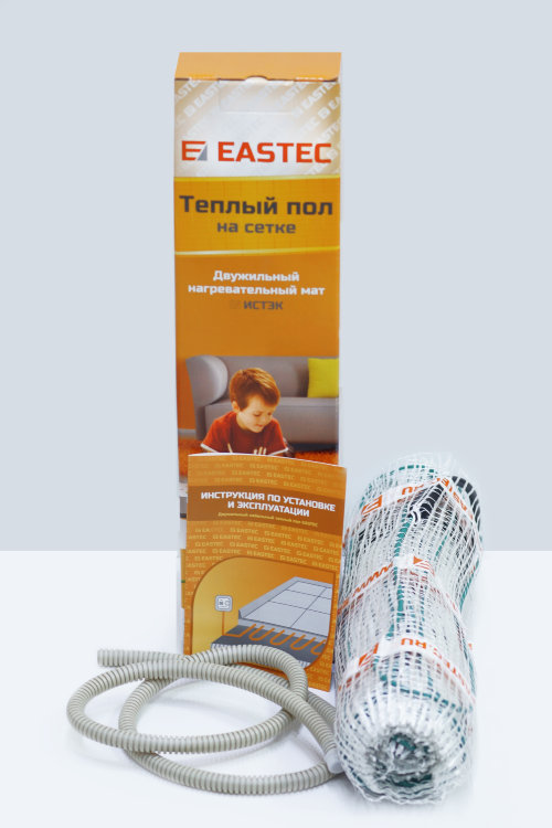 Комплект теплого пола на сетке EASTEC ECM - 1,5м2