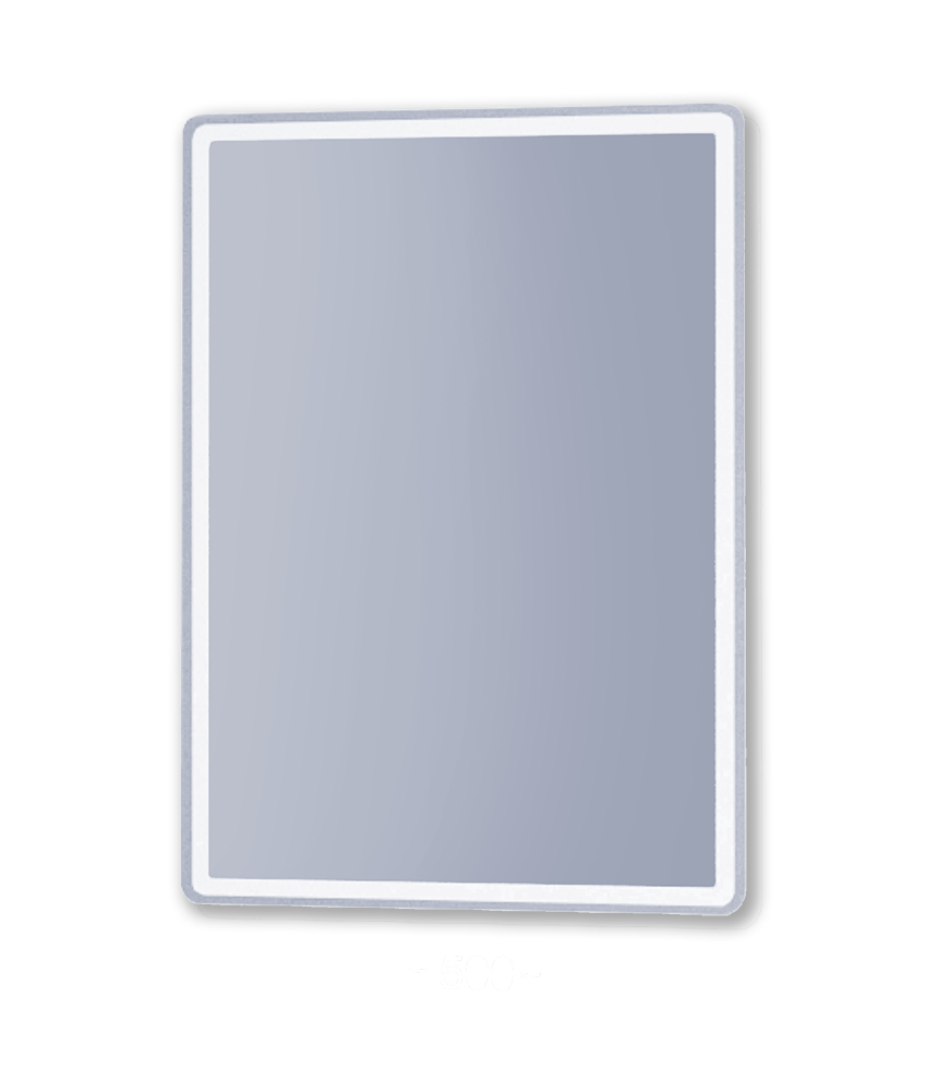 Зеркало Tiny LED 60 белое арт.99.9024